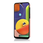 Custodia portafoglio PU TPU con mandala per Samsung Galaxy A90