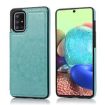 Custodia portafoglio PU TPU con mandala per Samsung Galaxy A90
