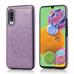 Custodia portafoglio PU TPU con mandala per Samsung Galaxy A90