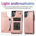 Custodia portafoglio PU TPU Mandala per Samsung Galaxy Note10+