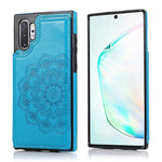 Custodia portafoglio PU TPU Mandala per Samsung Galaxy Note10+