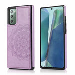 Custodia portafoglio PU TPU Mandala per Samsung Galaxy Note10+