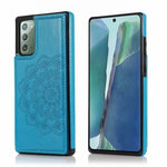 Custodia portafoglio PU TPU Mandala per Samsung Galaxy Note10+