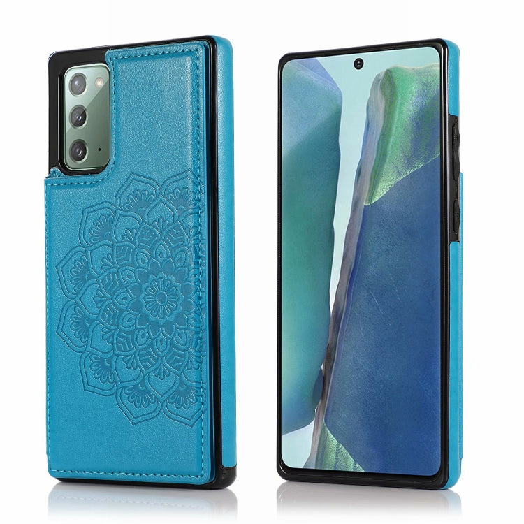 Custodia portafoglio PU TPU Mandala per Samsung Galaxy Note10+