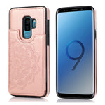 Custodia portafoglio PU TPU Mandala per Samsung Galaxy Note10+