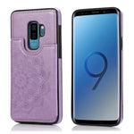 Custodia portafoglio PU TPU Mandala per Samsung Galaxy Note10+