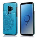 Custodia portafoglio PU TPU Mandala per Samsung Galaxy Note10+