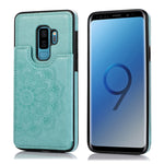 Custodia portafoglio PU TPU Mandala per Samsung Galaxy Note10+