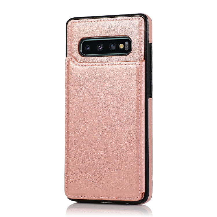 Custodia portafoglio PU TPU con slot carte Galaxy S10+
