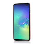 Custodia portafoglio PU TPU con slot carte Galaxy S10+