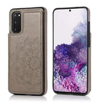Custodia portafoglio PU TPU con slot carte Galaxy S10+