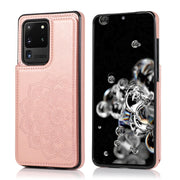 Custodia portafoglio PU TPU Mandala per Galaxy S20 Ultra