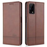 AZNS Custodia in pelle a vibrazione orizzontale con struttura in vitello magnetico con slot per carte, supporto e portafoglio, For OPPO K7x / Realme V5 5G, For Huawei Enjoy 20 Plus 5G, For Huawei Enjoy 20 Pro / Enjoy Z 5G, For Huawei Honor 9A
