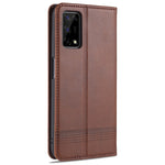 AZNS Custodia in pelle a vibrazione orizzontale con struttura in vitello magnetico con slot per carte, supporto e portafoglio, For OPPO K7x / Realme V5 5G, For Huawei Enjoy 20 Plus 5G, For Huawei Enjoy 20 Pro / Enjoy Z 5G, For Huawei Honor 9A