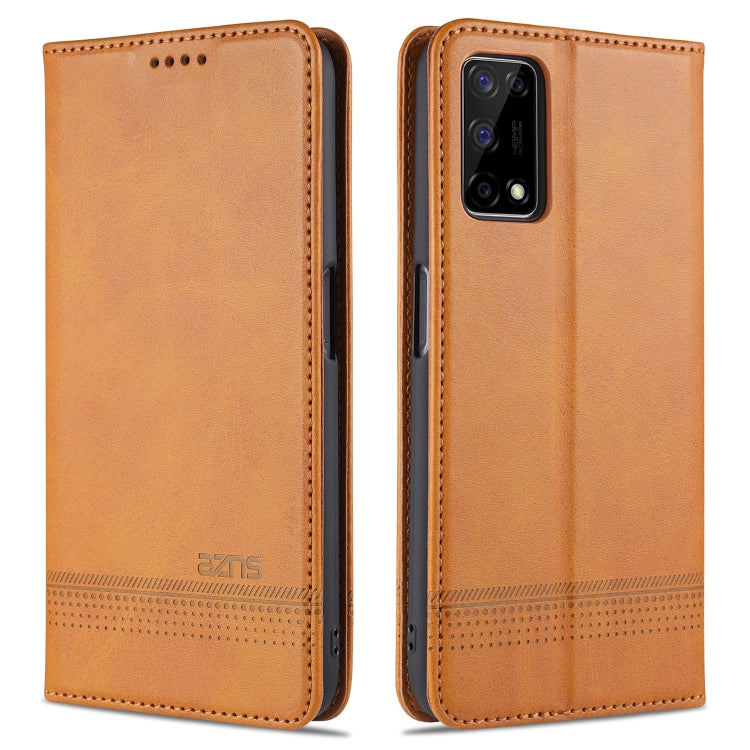 AZNS Custodia in pelle a vibrazione orizzontale con struttura in vitello magnetico con slot per carte, supporto e portafoglio, For OPPO K7x / Realme V5 5G, For Huawei Enjoy 20 Plus 5G, For Huawei Enjoy 20 Pro / Enjoy Z 5G, For Huawei Honor 9A