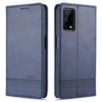 AZNS Custodia in pelle a vibrazione orizzontale con struttura in vitello magnetico con slot per carte, supporto e portafoglio, For OPPO K7x / Realme V5 5G, For Huawei Enjoy 20 Plus 5G, For Huawei Enjoy 20 Pro / Enjoy Z 5G, For Huawei Honor 9A