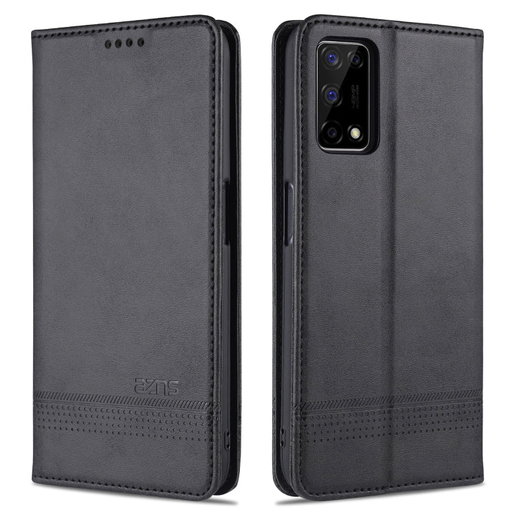 AZNS Custodia in pelle a vibrazione orizzontale con struttura in vitello magnetico con slot per carte, supporto e portafoglio, For OPPO K7x / Realme V5 5G, For Huawei Enjoy 20 Plus 5G, For Huawei Enjoy 20 Pro / Enjoy Z 5G, For Huawei Honor 9A