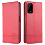 AZNS Custodia in pelle a vibrazione orizzontale con struttura in vitello magnetico con slot per carte, supporto e portafoglio, For OPPO K7x / Realme V5 5G, For Huawei Enjoy 20 Plus 5G, For Huawei Enjoy 20 Pro / Enjoy Z 5G, For Huawei Honor 9A
