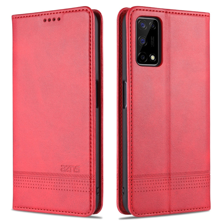 AZNS Custodia in pelle a vibrazione orizzontale con struttura in vitello magnetico con slot per carte, supporto e portafoglio, For OPPO K7x / Realme V5 5G, For Huawei Enjoy 20 Plus 5G, For Huawei Enjoy 20 Pro / Enjoy Z 5G, For Huawei Honor 9A