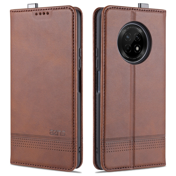 AZNS Custodia in pelle a vibrazione orizzontale con struttura in vitello magnetico con slot per carte, supporto e portafoglio, For OPPO K7x / Realme V5 5G, For Huawei Enjoy 20 Plus 5G, For Huawei Enjoy 20 Pro / Enjoy Z 5G, For Huawei Honor 9A