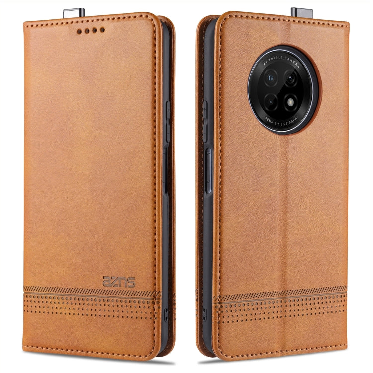 AZNS Custodia in pelle a vibrazione orizzontale con struttura in vitello magnetico con slot per carte, supporto e portafoglio, For OPPO K7x / Realme V5 5G, For Huawei Enjoy 20 Plus 5G, For Huawei Enjoy 20 Pro / Enjoy Z 5G, For Huawei Honor 9A