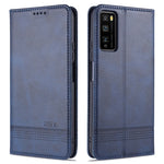 AZNS Custodia in pelle a vibrazione orizzontale con struttura in vitello magnetico con slot per carte, supporto e portafoglio, For OPPO K7x / Realme V5 5G, For Huawei Enjoy 20 Plus 5G, For Huawei Enjoy 20 Pro / Enjoy Z 5G, For Huawei Honor 9A