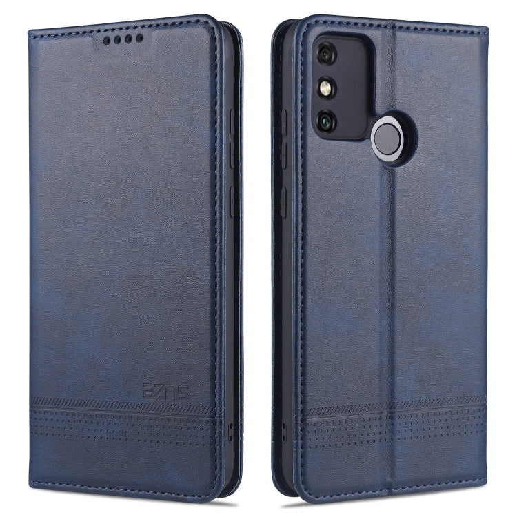 AZNS Custodia in pelle a vibrazione orizzontale con struttura in vitello magnetico con slot per carte, supporto e portafoglio, For OPPO K7x / Realme V5 5G, For Huawei Enjoy 20 Plus 5G, For Huawei Enjoy 20 Pro / Enjoy Z 5G, For Huawei Honor 9A