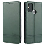AZNS Custodia in pelle a vibrazione orizzontale con struttura in vitello magnetico con slot per carte, supporto e portafoglio, For OPPO K7x / Realme V5 5G, For Huawei Enjoy 20 Plus 5G, For Huawei Enjoy 20 Pro / Enjoy Z 5G, For Huawei Honor 9A