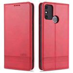 AZNS Custodia in pelle a vibrazione orizzontale con struttura in vitello magnetico con slot per carte, supporto e portafoglio, For OPPO K7x / Realme V5 5G, For Huawei Enjoy 20 Plus 5G, For Huawei Enjoy 20 Pro / Enjoy Z 5G, For Huawei Honor 9A