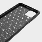 Custodia TPU fibra di carbonio per Samsung Galaxy A12