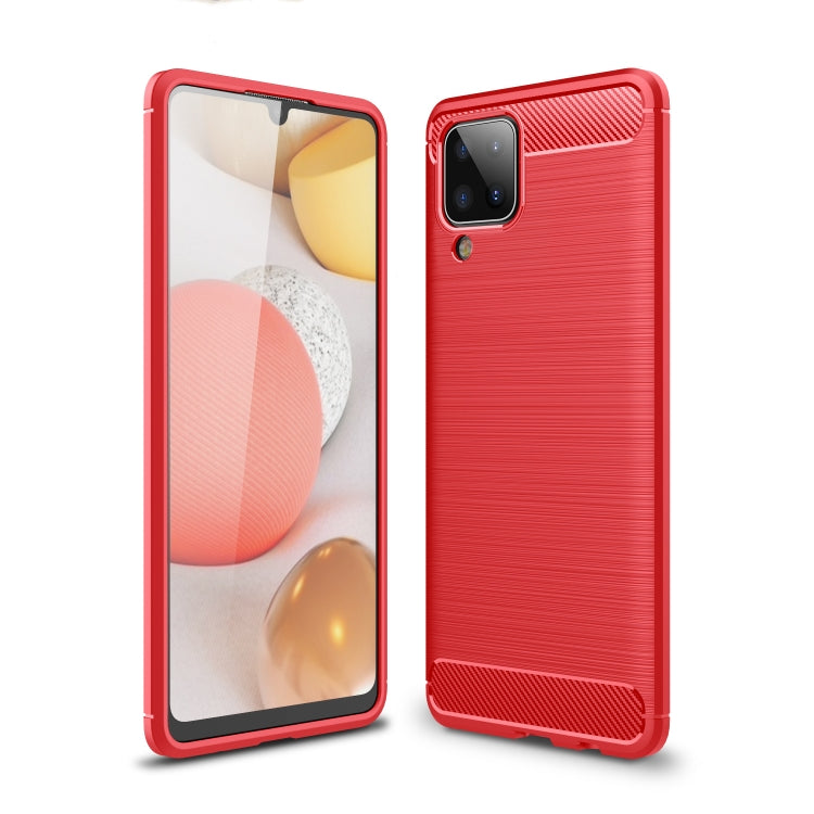 Custodia TPU effetto fibra di carbonio per Samsung Galaxy A12
