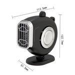 Riscaldatore elettrico portatile per cruscotto auto 12V 24V