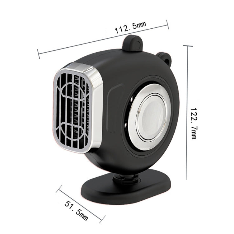 Riscaldatore elettrico portatile per cruscotto auto 12V 24V