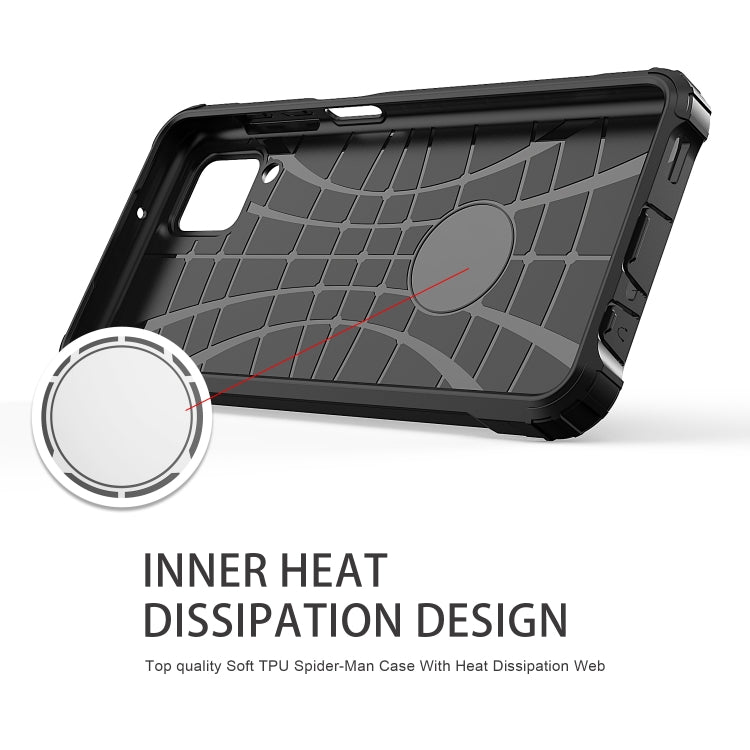 Custodia combinata TPU e PC per Samsung Galaxy A12 e A02s