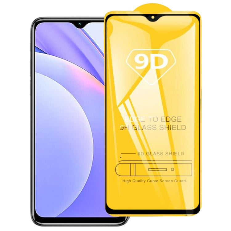 Pellicola in vetro temperato a schermo intero con colla intera 9D, For Xiaomi Redmi Note 9 4G (1 PC), For Xiaomi Redmi Note 9 5G (1 PC), For Xiaomi Redmi Note 9 Pro 5G (1 PC)
