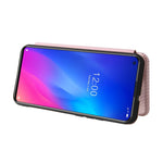 Struttura in fibra di carbonio Flip orizzontale magnetico Custodia in pelle TPU + PC + PU con slot per schede, For DOOGEE N30, For Fujitsu Arrows NX9 F-52A, For Motorola Moto G9 Power, For Oukitel WP5 / WP5 Pro, For LG K92 5G