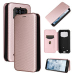 Struttura in fibra di carbonio Flip orizzontale magnetico Custodia in pelle TPU + PC + PU con slot per schede, For DOOGEE N30, For Fujitsu Arrows NX9 F-52A, For Motorola Moto G9 Power, For Oukitel WP5 / WP5 Pro, For LG K92 5G