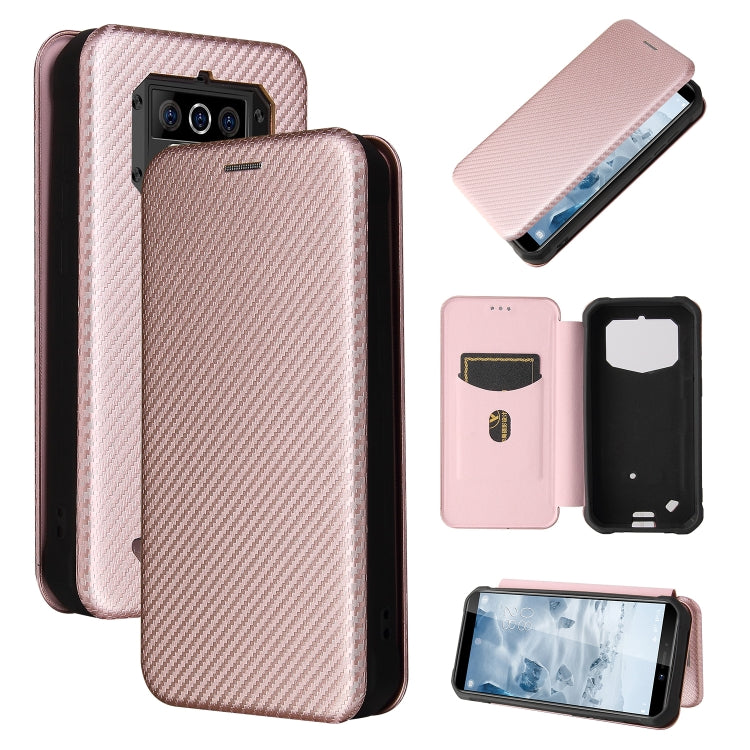 Struttura in fibra di carbonio Flip orizzontale magnetico Custodia in pelle TPU + PC + PU con slot per schede, For DOOGEE N30, For Fujitsu Arrows NX9 F-52A, For Motorola Moto G9 Power, For Oukitel WP5 / WP5 Pro, For LG K92 5G