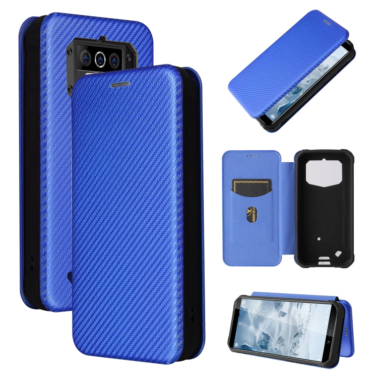 Struttura in fibra di carbonio Flip orizzontale magnetico Custodia in pelle TPU + PC + PU con slot per schede, For DOOGEE N30, For Fujitsu Arrows NX9 F-52A, For Motorola Moto G9 Power, For Oukitel WP5 / WP5 Pro, For LG K92 5G