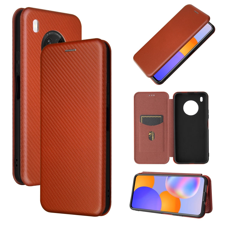 Custodia portafoglio flip in pelle TPU per Huawei nova 8 SE