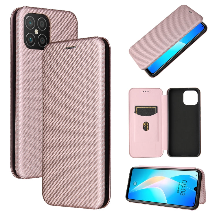 Custodia portafoglio flip in pelle TPU per Huawei nova 8 SE