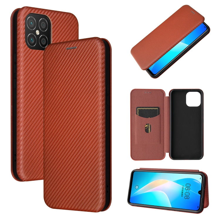 Custodia portafoglio flip in pelle TPU per Huawei nova 8 SE