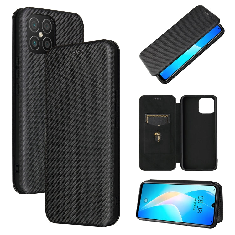 Custodia portafoglio flip in pelle TPU per Huawei nova 8 SE