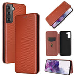 Custodia portafoglio in pelle TPU per Samsung Galaxy S21 5G