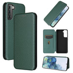 Custodia portafoglio in pelle TPU per Samsung Galaxy S21 5G