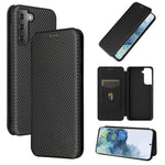 Custodia portafoglio in pelle TPU per Samsung Galaxy S21 5G