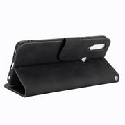 Tinta unita Skin Feel Fibbia magnetica Flip orizzontale Custodia in pelle PU con struttura in vitello con supporto e slot per schede e portafoglio, For vivo Y17 / Y15 / Y12, For DOOGEE N30, For Fujitsu Arrows NX9 F-52A, For Motorola Moto G 5G
