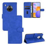 Custodia portafoglio in pelle PU con fibbia magnetica