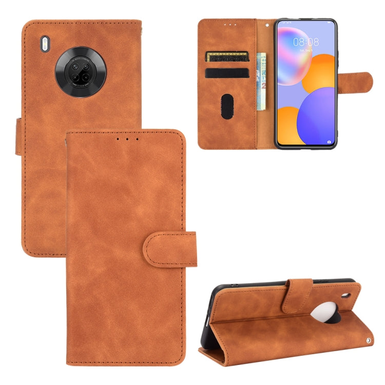 Custodia portafoglio in pelle PU con fibbia magnetica