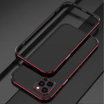 Custodia protettiva con montatura in metallo per iPhone 12 Pro